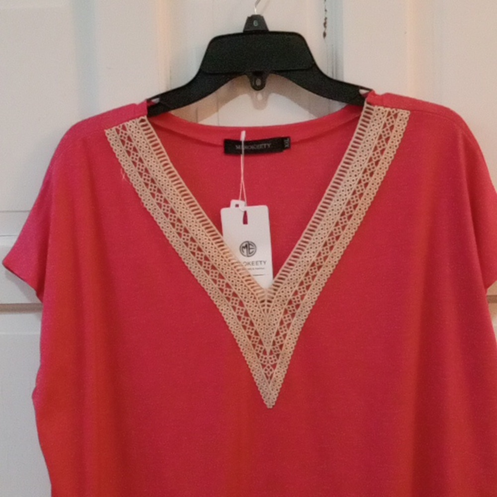 Merokeety Classic & Comfy Top Fashion Pull Over Top Size XXL - Picture 3 of 8